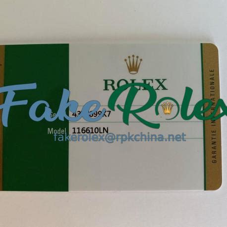 can rolex warranty card be faked|false rolex warranty cards.